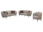 Beige / 3 Pc. Sofa, Loveseat, Chair