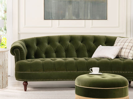 La Rosa - Victorian Chesterfield Tufted Sofa