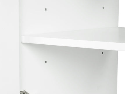 Bathroom Vanity With Sink Top, Bathroom Vanity Cabinet With 2 Doors And 2 Drawers, Open Shelf