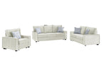 Beige / 3 Pc. Sofa, Loveseat, Chair
