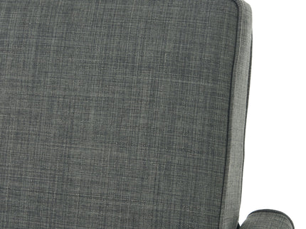 Upholstered Push Back Recliner Chair For Living Room