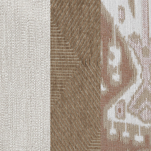 Mahaffey - 2 Piece Track Arm Living Room Set - Beige