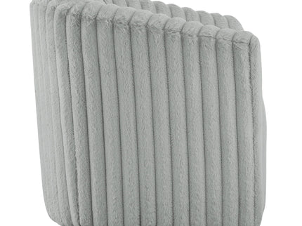 Alexa - Barrel Swivel Chair - Gray