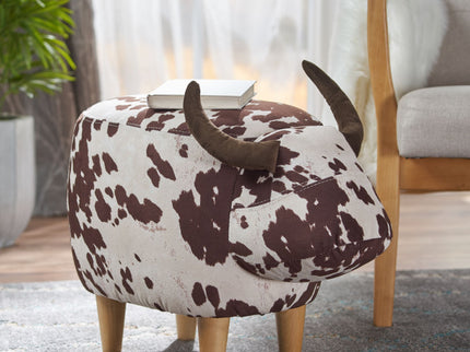 Cow Shaped Ottoman Footstool