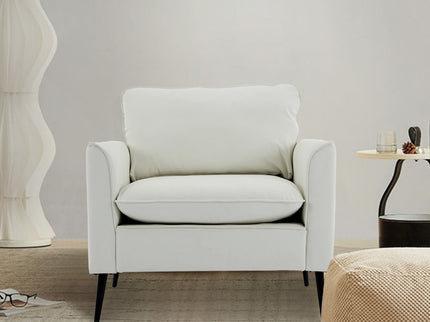 Nordic Retro Light Luxury Upholstered Sofa Chair