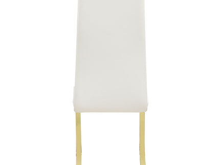 Whittingham - Dining Side Chair (Set of 4) - White / Gold