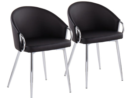Claire - Contemporary / Glam Stylish Design Chair (Set of 2)