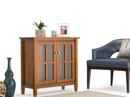 Warm Shaker - Handcrafted Low Storage Cabinet