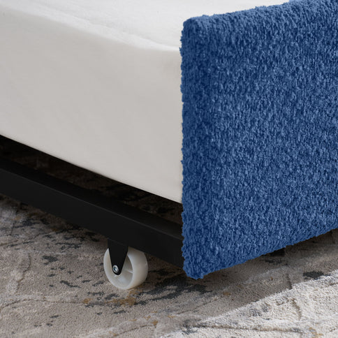 Upholstered Daybed With Pop Up Trundle