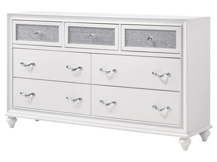 Randall - 7 Drawer Dresser - White