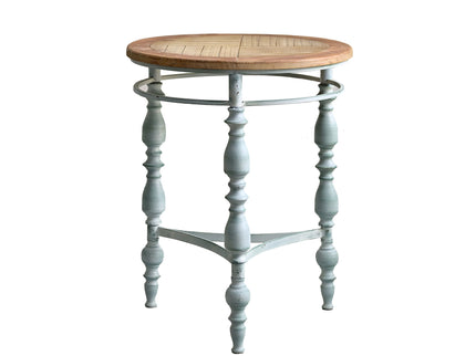 Round Top Carved Table For Living Room