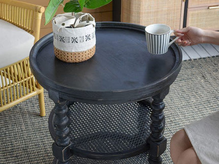 Round 3 Tiered Side Tabel, End Tabel For Lving Room Bedroom Entryway