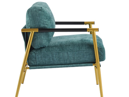Modern Accent Chair With Cushions, Cozy Seating