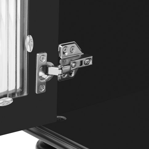 TV Stand For TVs Up To 75", Entertainment Center Media Console For Living Room - Black