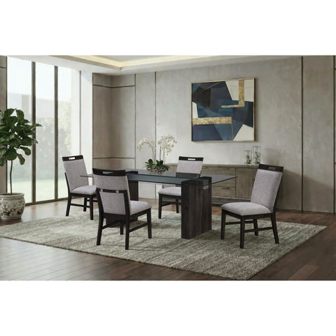 Silas - 2 Piece Dining Chair Set - Light Gray