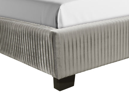 Upholstered Bed, Space-Saving Design