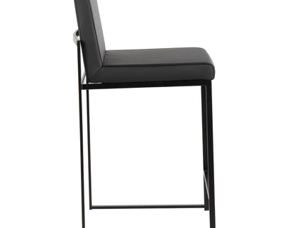 Fuji - Contemporary Modern Elegance, High Back Counter Stool