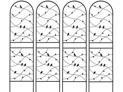 Garden Rustproof Trellis For Climbing Plants