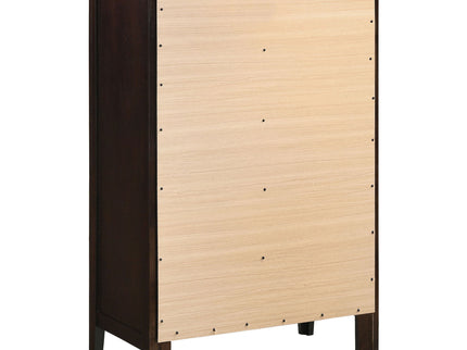 Payton - 5 Drawer - Cappuccino