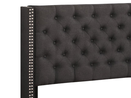 Nailhead Bed Transitional Vibrant