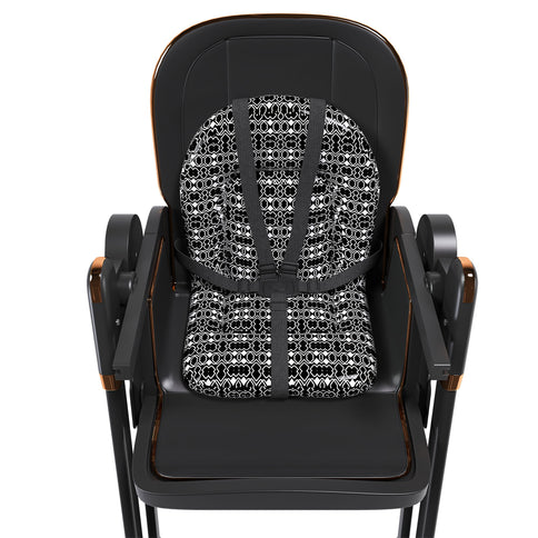 Convertible Baby High Chair To Rocker With 5 Point Harness