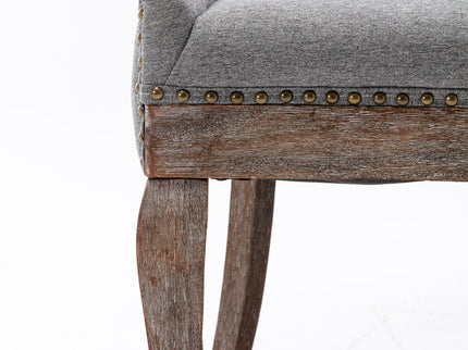 Ultra - Side Dining Chair, Nail Head (Set of 2)