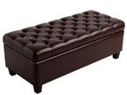 Dark Brown / Faux Leather