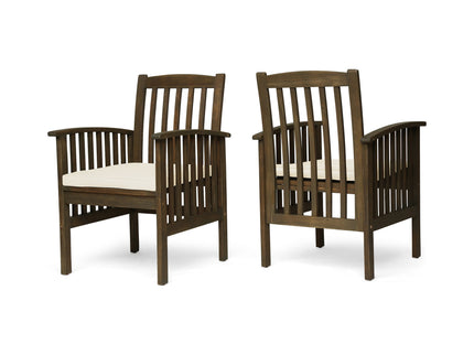 Casa - Acacia Dining Chair Set With Cushions,