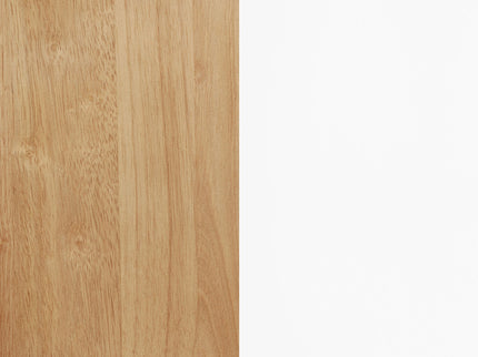 Calloway - Rectangular Dining Table - Brown / White