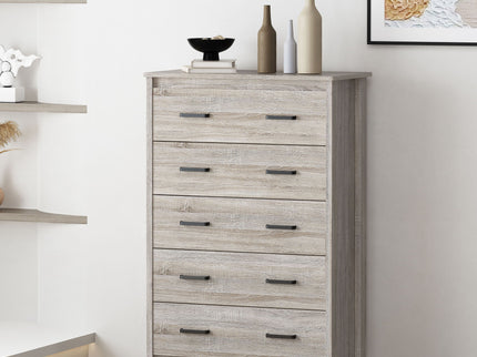 Titeca - Contemporary 5 Drawer Dresser