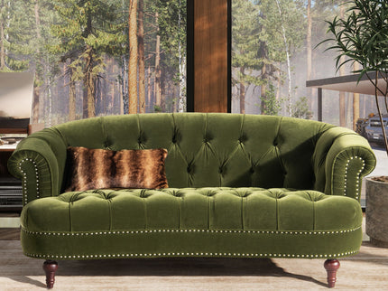 La Rosa - Victorian Chesterfield Loveseat