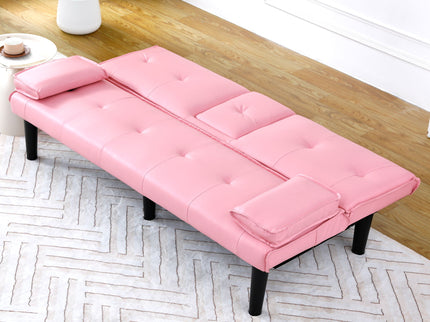 Sofa Bed With Foldable Design And Cup Holder