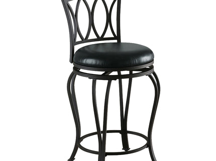 Swivel Stool With Upholstered Seat