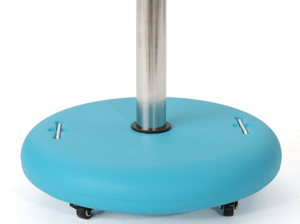 Wheelie - Round Umbrella Base With Stainless Steel Holder