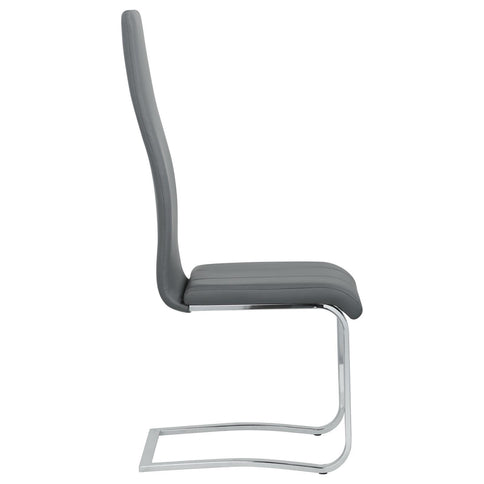High Back Side Chairs Dining Chairs With Padded Upholstery (Set of 4)
