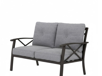 All-Weather Loveseat 2 Seats Sofa With Cushions