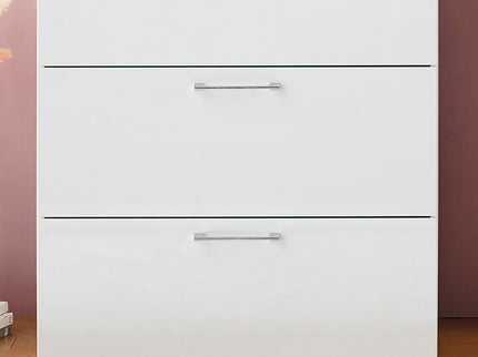 Bliss - Glossy 4 Drawer Jumbo Chest With Extra Deep Storage