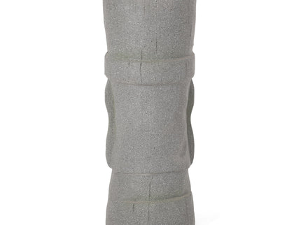 Classic Flower Planter With Magnesium Oxide Material - Stone Gray