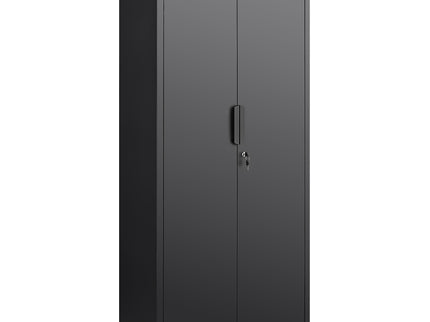 2 Door File Cabinet With Lock, 4 Adjustable Shelves, Heavy-Duty