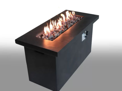 Propane / Natural Gas Outdoor Fire Pit Table - Charcoal
