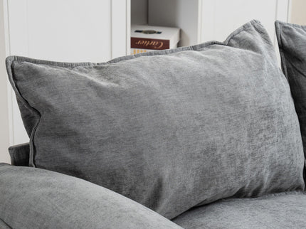Convertible Combination Sofa With Footstools With Storage