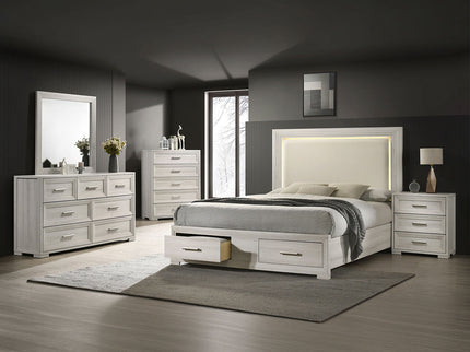 Colorado - Bedroom Set With Upholstered LED Headboard