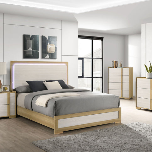 Lincoln - 2 Drawer Nightstand - Natural