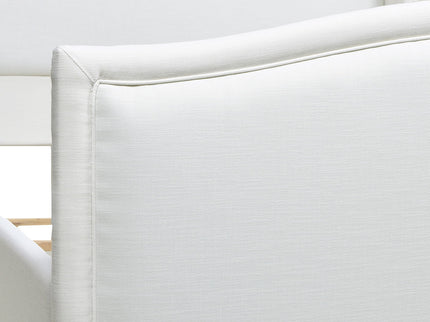 Carmen - Upholstered Wingback Panel Bed Frame