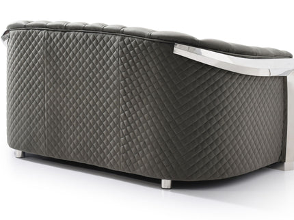 Loveseat With Flared Arms