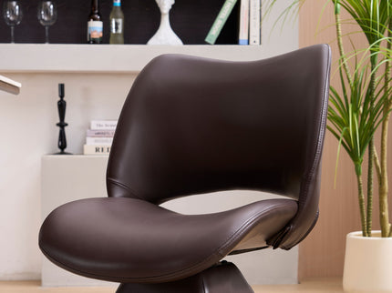 Modern Swivel Dining Chair With High Back