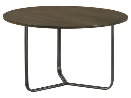Accent Table With Slim Tripod Base - Brown