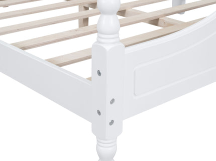 Platform Bed Frame With Slat Support