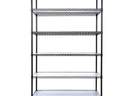 6 Tier 6000Lbs Capacity Nsf Metal Shelf Wire Shelving Unit, Heavy Duty Adjustable Storage Rack With Wheels & Shelf Liners For Commercial Grade Utility Steel Storage Rack