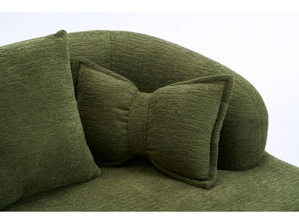 Foldable Sofa Bed, Boneless Couch Convertible Sleeper With 4 Pillows